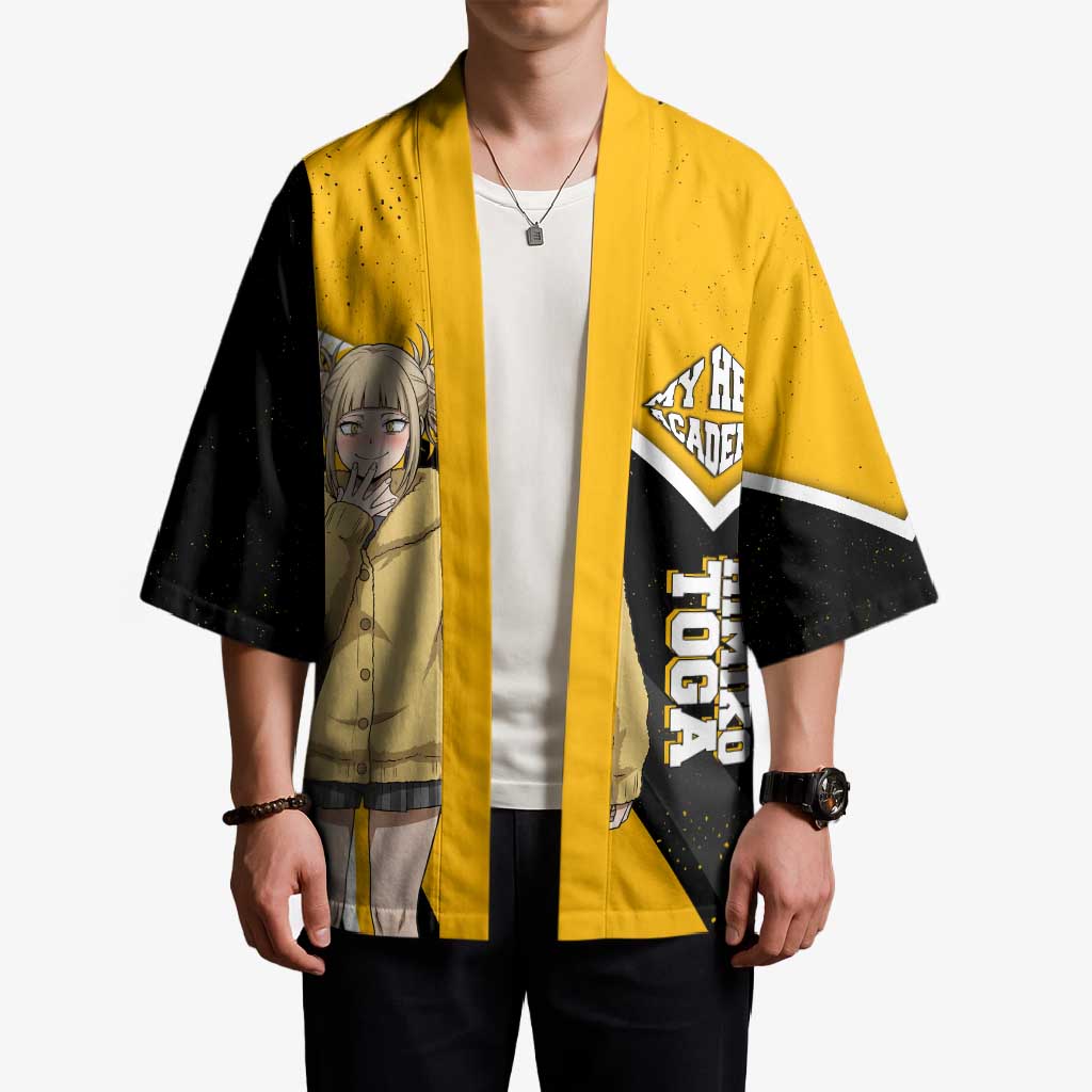 Himiko Toga My Hero Academia Kimono Anime Grunge Splatter Graphic Style
