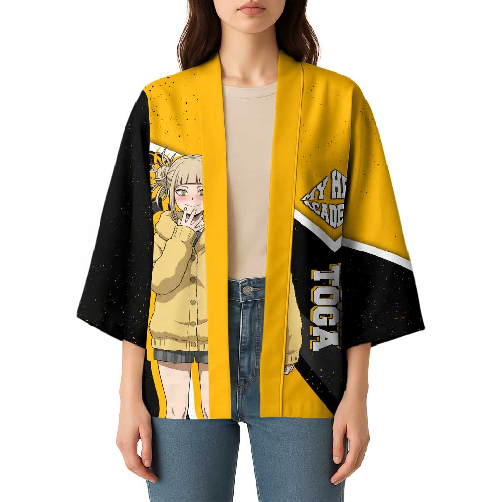 Himiko Toga My Hero Academia Kimono Anime Grunge Splatter Graphic Style