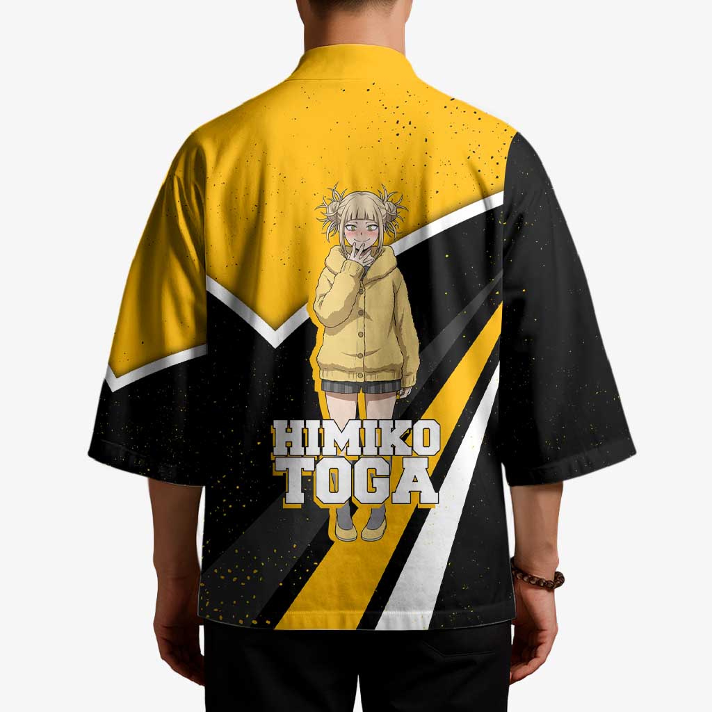 Himiko Toga My Hero Academia Kimono Anime Grunge Splatter Graphic Style