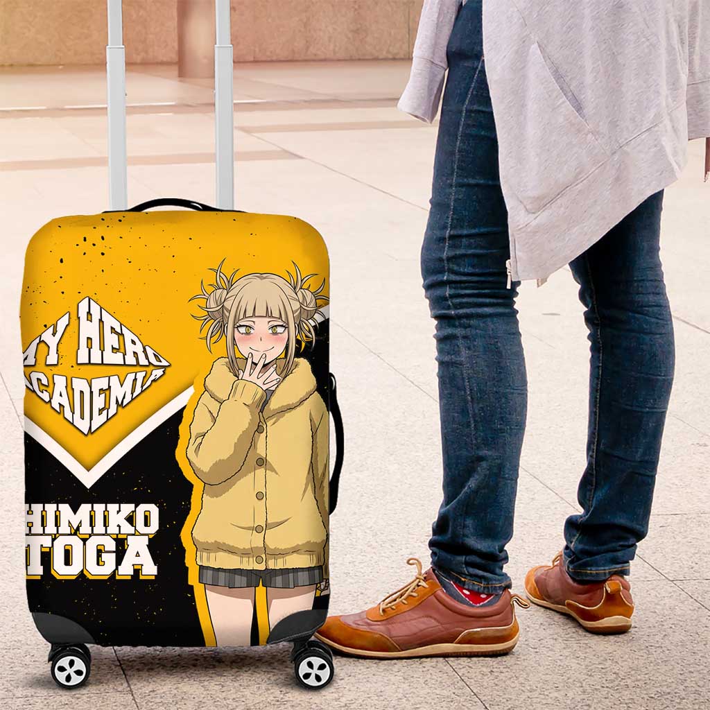Himiko Toga My Hero Academia Luggage Cover Anime Grunge Splatter Graphic Style