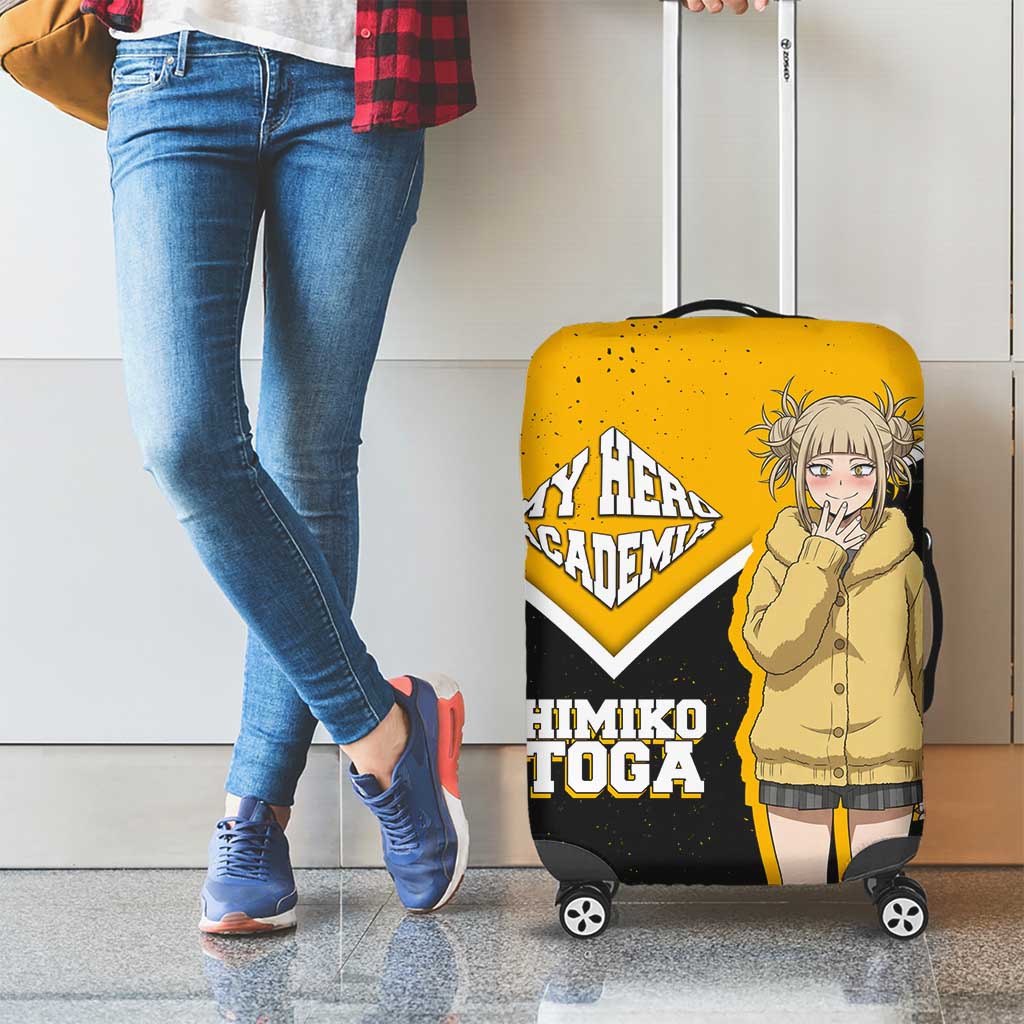 Himiko Toga My Hero Academia Luggage Cover Anime Grunge Splatter Graphic Style