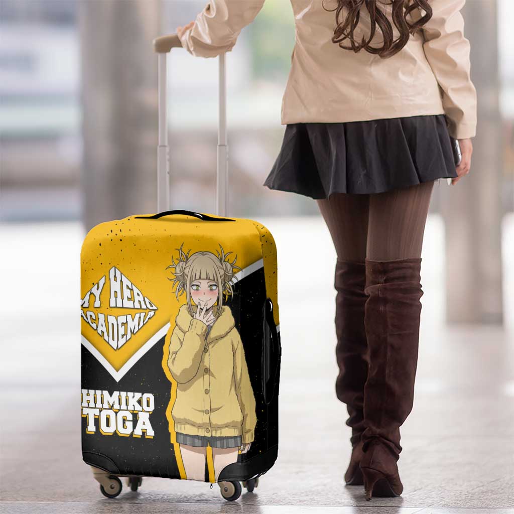 Himiko Toga My Hero Academia Luggage Cover Anime Grunge Splatter Graphic Style