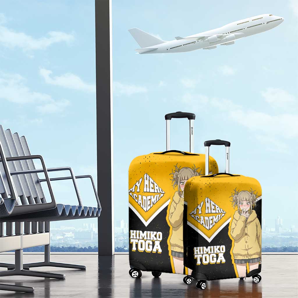 Himiko Toga My Hero Academia Luggage Cover Anime Grunge Splatter Graphic Style