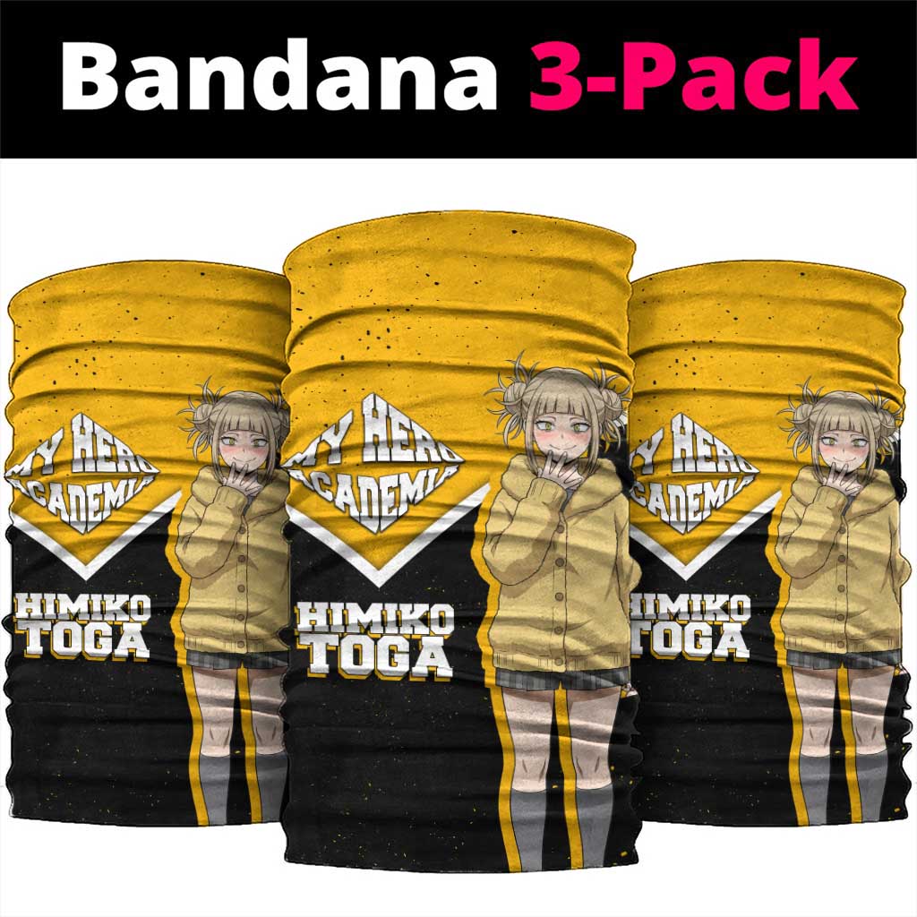 Himiko Toga My Hero Academia Neck Gaiter Anime Grunge Splatter Graphic Style