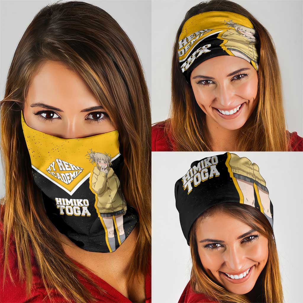 Himiko Toga My Hero Academia Neck Gaiter Anime Grunge Splatter Graphic Style