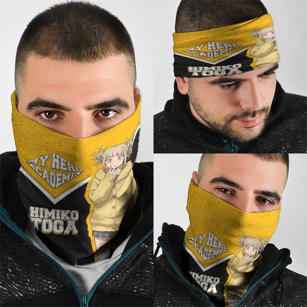 Himiko Toga My Hero Academia Neck Gaiter Anime Grunge Splatter Graphic Style