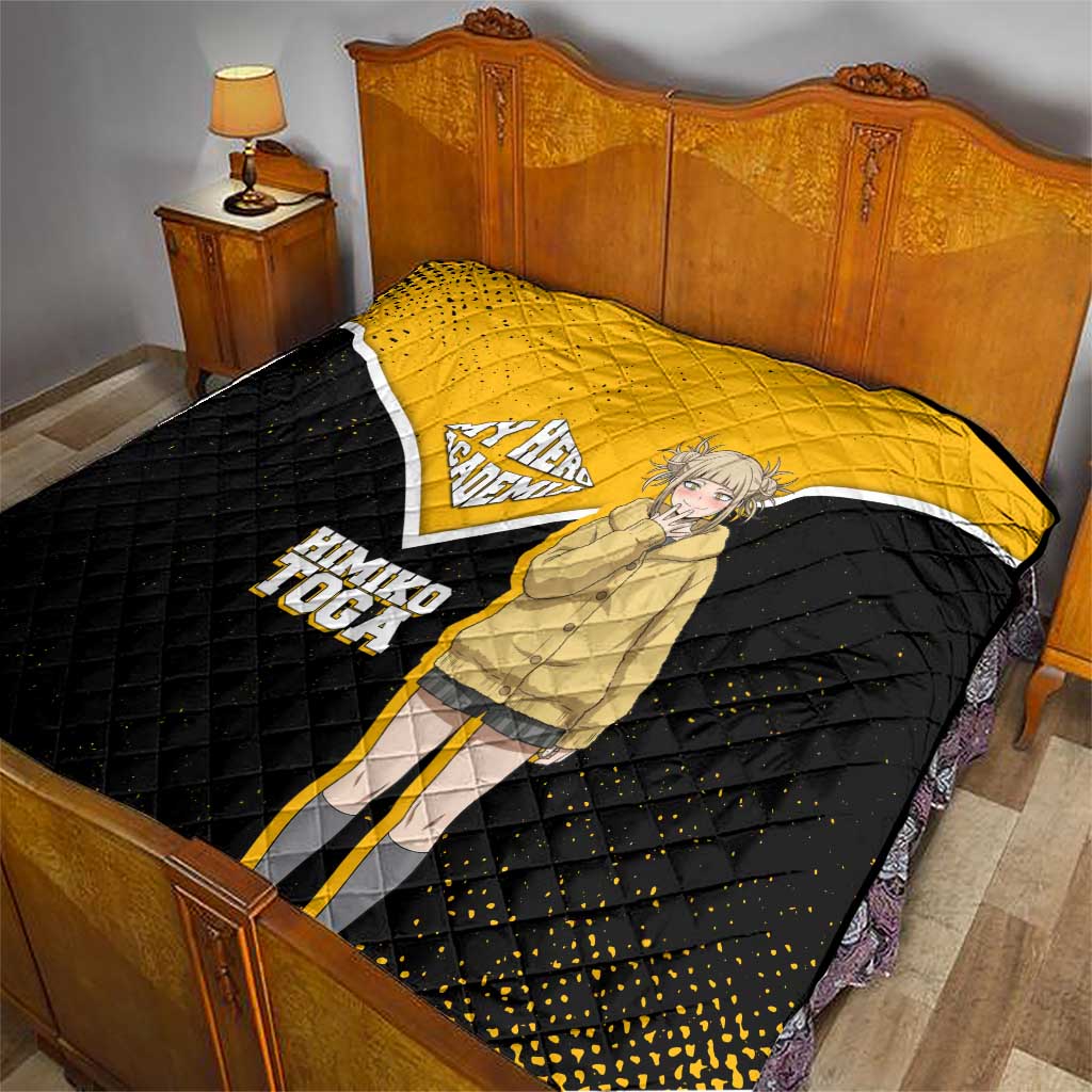 Himiko Toga My Hero Academia Quilt Anime Grunge Splatter Graphic Style