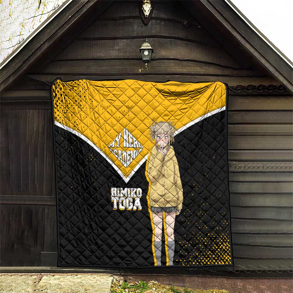 Himiko Toga My Hero Academia Quilt Anime Grunge Splatter Graphic Style