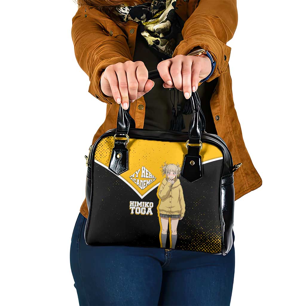 Himiko Toga My Hero Academia Shoulder Handbag Anime Grunge Splatter Graphic Style