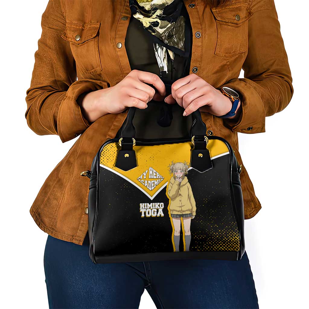 Himiko Toga My Hero Academia Shoulder Handbag Anime Grunge Splatter Graphic Style