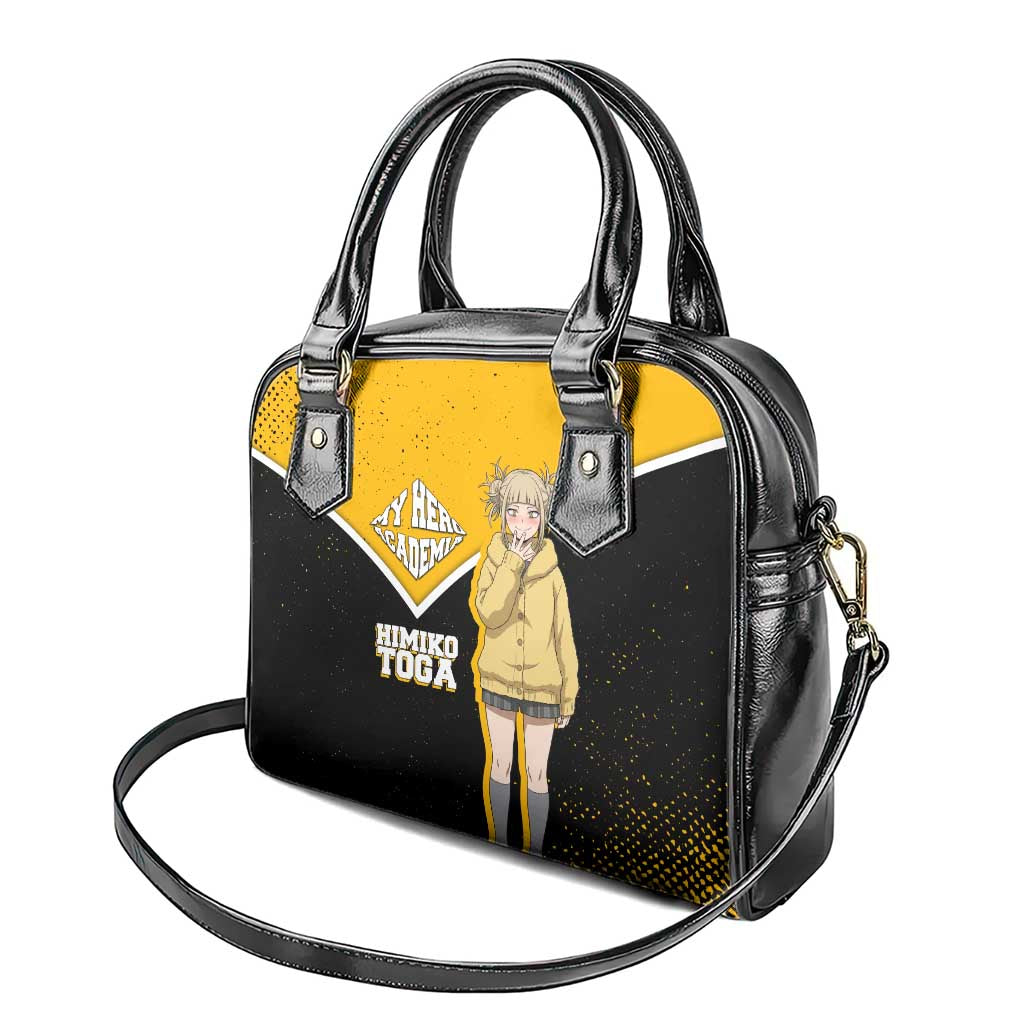 Himiko Toga My Hero Academia Shoulder Handbag Anime Grunge Splatter Graphic Style