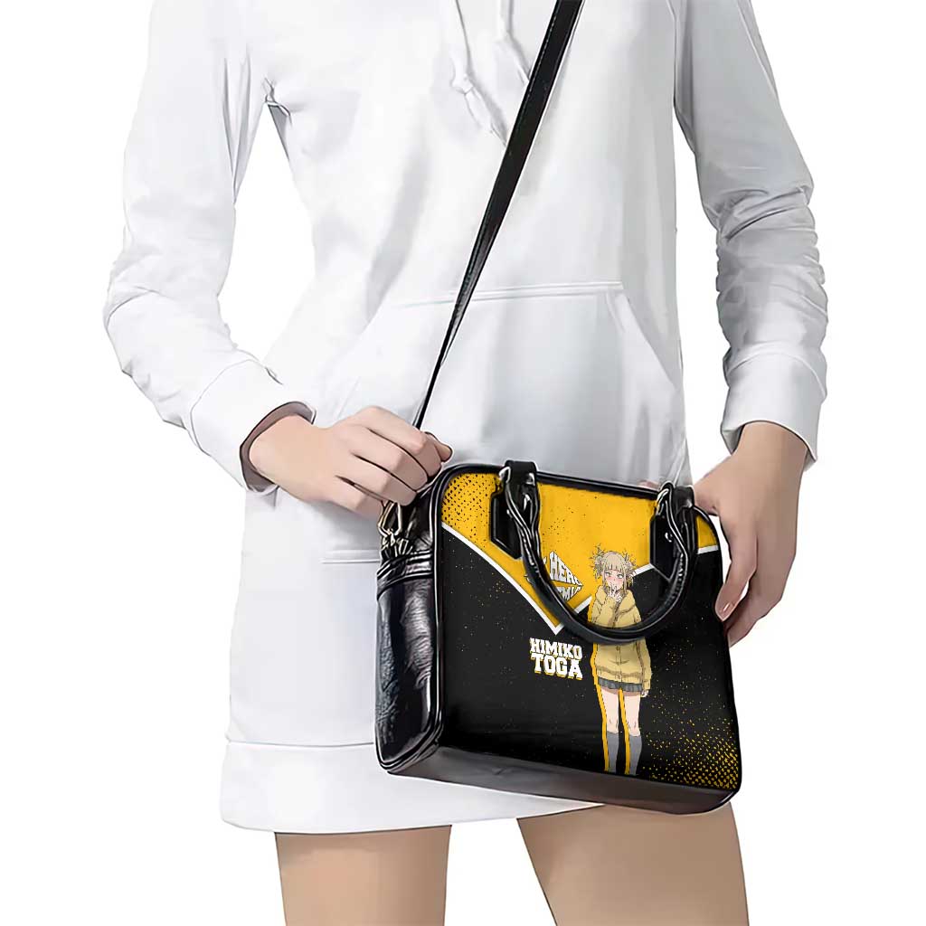 Himiko Toga My Hero Academia Shoulder Handbag Anime Grunge Splatter Graphic Style