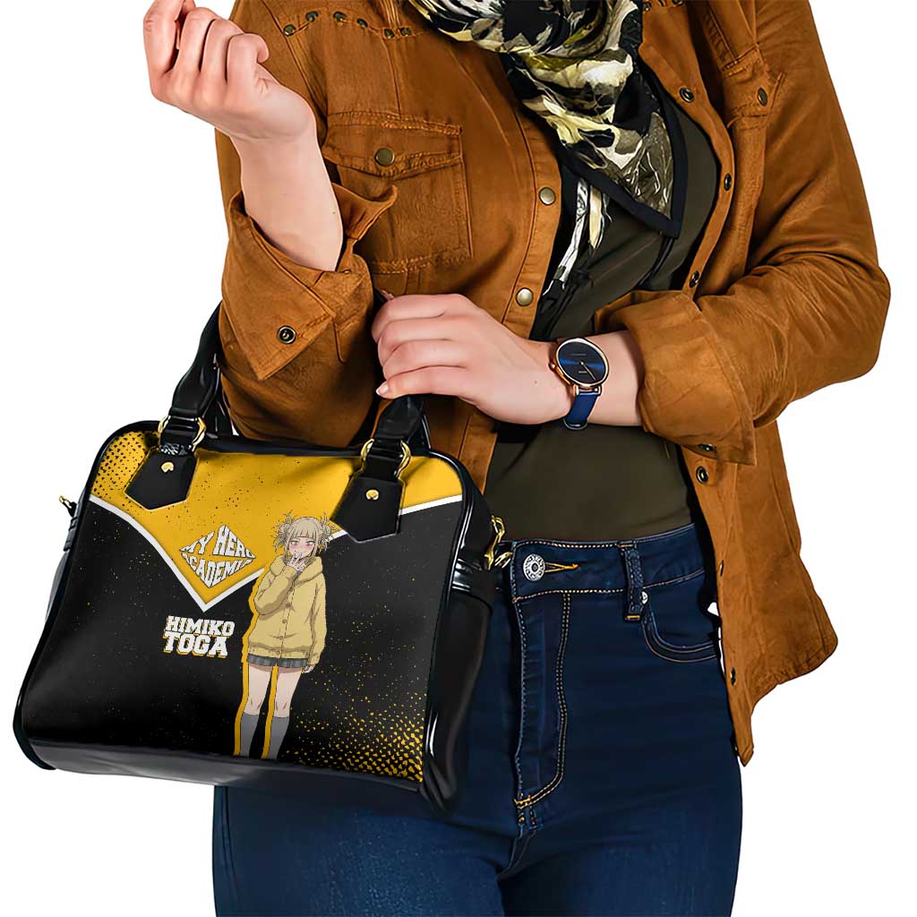 Himiko Toga My Hero Academia Shoulder Handbag Anime Grunge Splatter Graphic Style