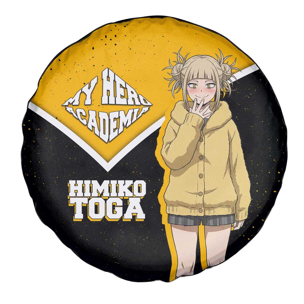 Himiko Toga My Hero Academia Spare Tire Cover Anime Grunge Splatter Graphic Style