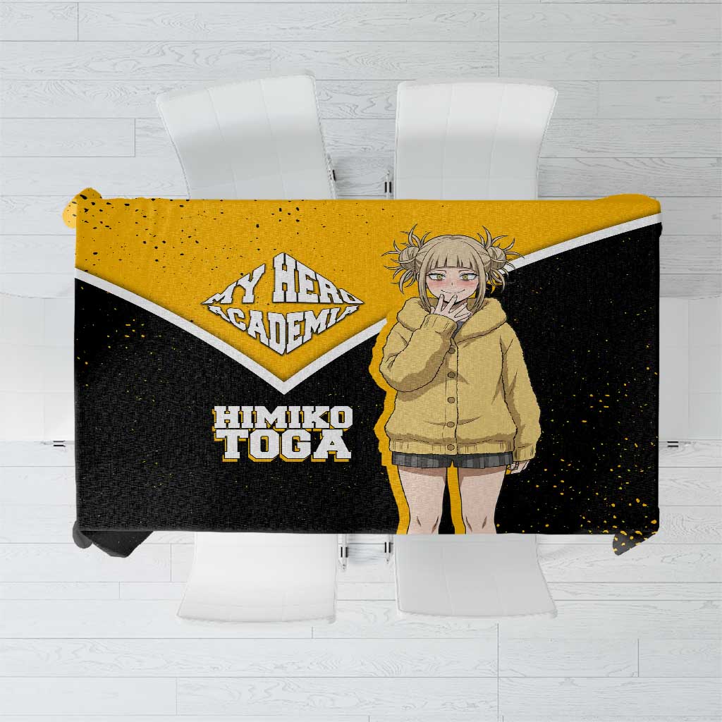 Himiko Toga My Hero Academia Tablecloth Anime Grunge Splatter Graphic Style