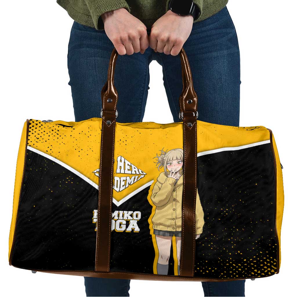 Himiko Toga My Hero Academia Travel Bag Anime Grunge Splatter Graphic Style