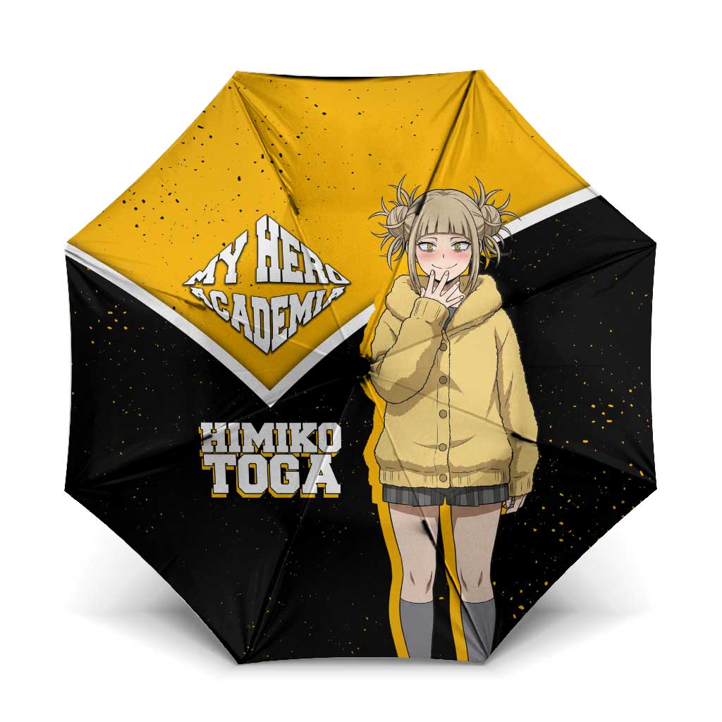 Himiko Toga My Hero Academia Umbrella Anime Grunge Splatter Graphic Style