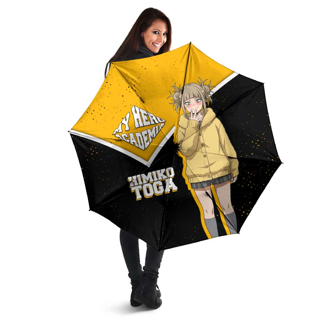 Himiko Toga My Hero Academia Umbrella Anime Grunge Splatter Graphic Style