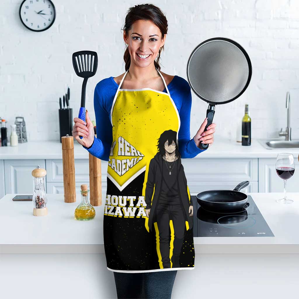 Shouta Aizawa My Hero Academia Apron Anime Grunge Splatter Graphic Style