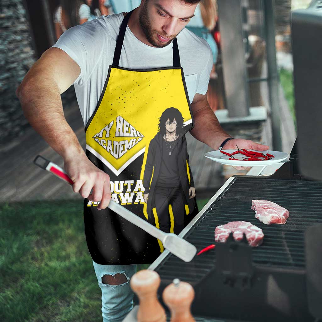 Shouta Aizawa My Hero Academia Apron Anime Grunge Splatter Graphic Style