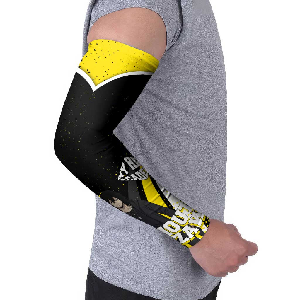 Shouta Aizawa My Hero Academia Arm Sleeves Anime Grunge Splatter Graphic Style