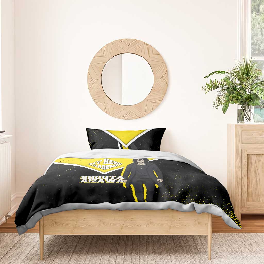 Shouta Aizawa My Hero Academia Bedding Set Anime Grunge Splatter Graphic Style