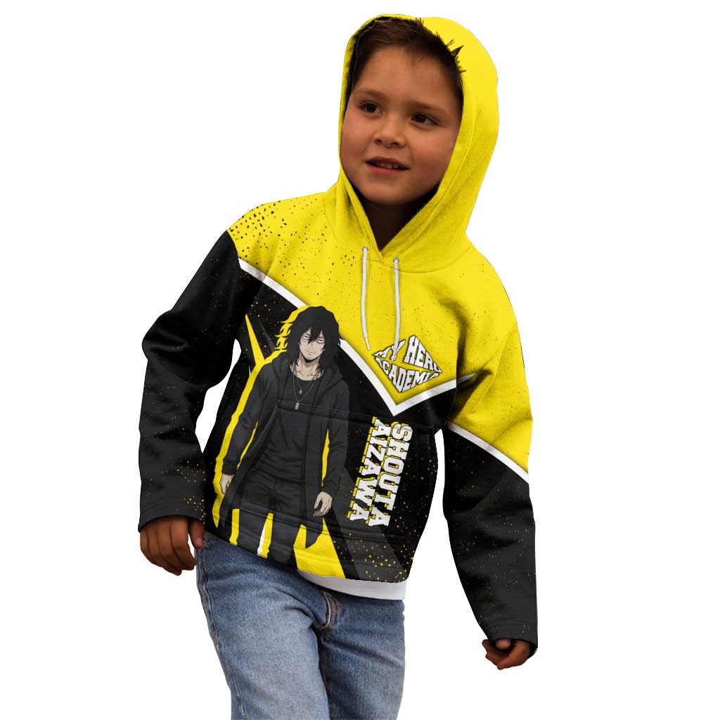 Shouta Aizawa My Hero Academia Kid Hoodie Anime Grunge Splatter Graphic Style