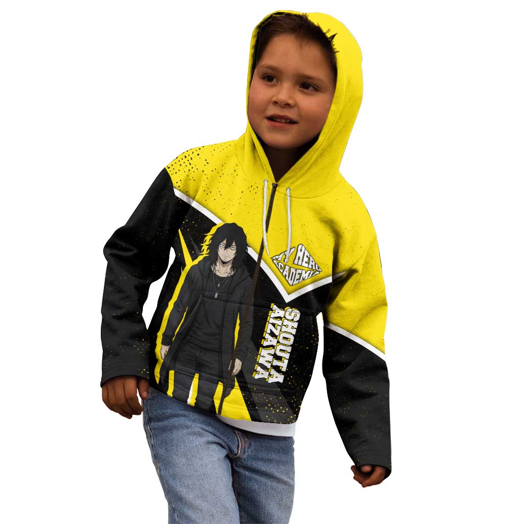 Shouta Aizawa My Hero Academia Kid Hoodie Anime Grunge Splatter Graphic Style