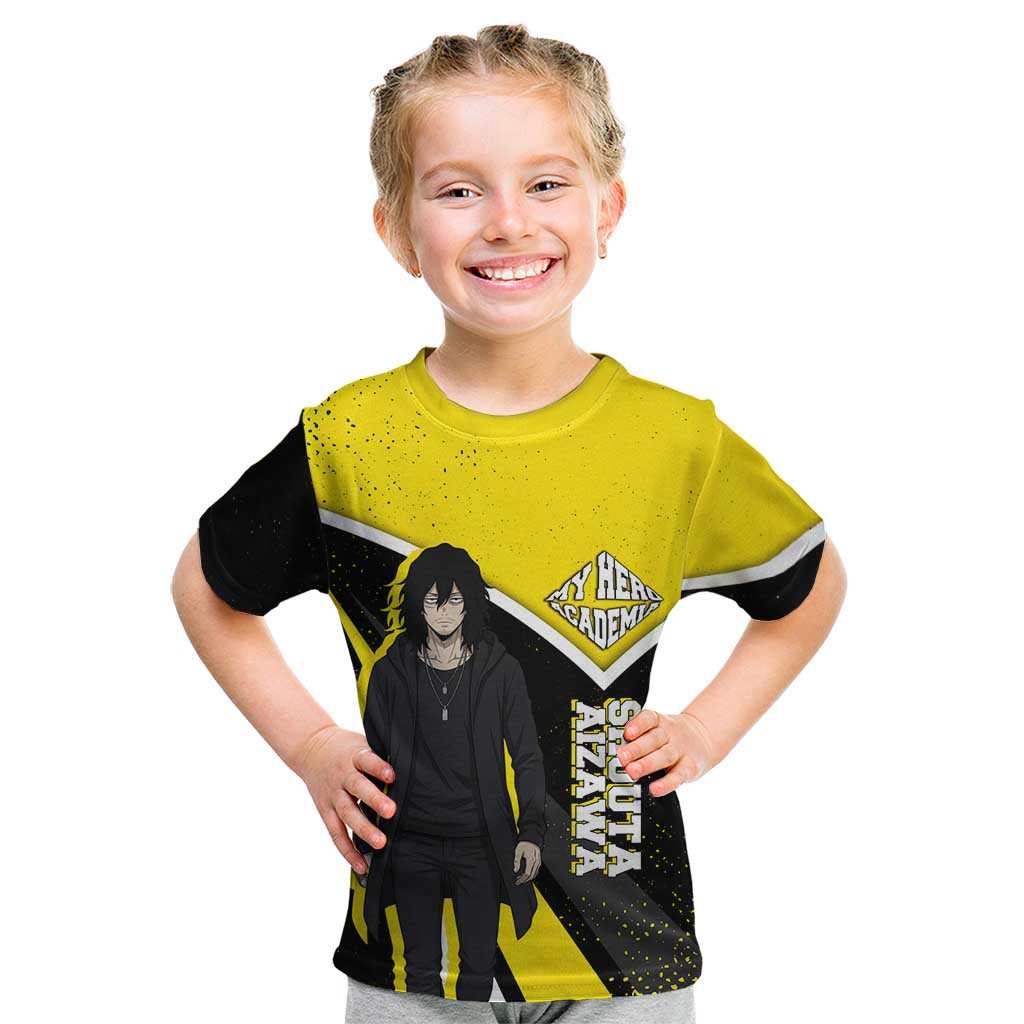 Shouta Aizawa My Hero Academia Kid T Shirt Anime Grunge Splatter Graphic Style