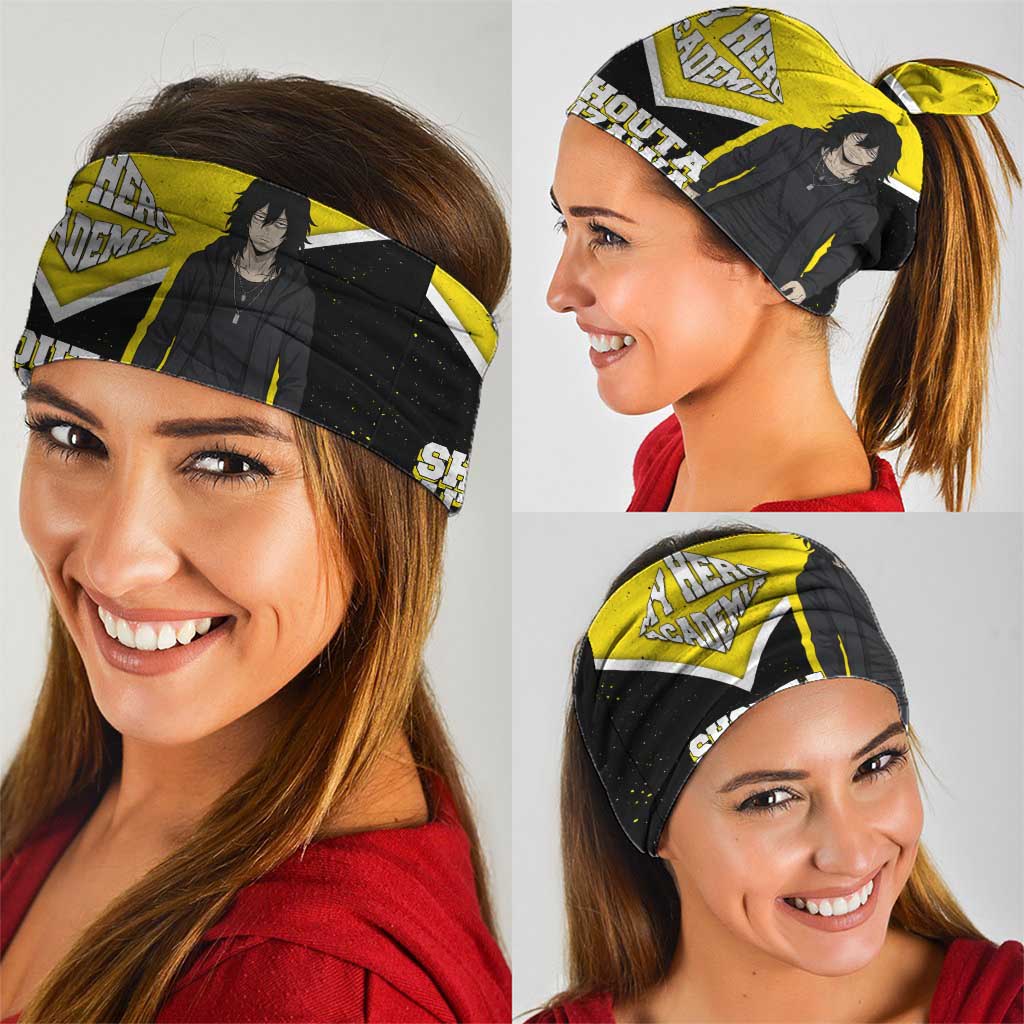 Shouta Aizawa My Hero Academia Neck Gaiter Anime Grunge Splatter Graphic Style