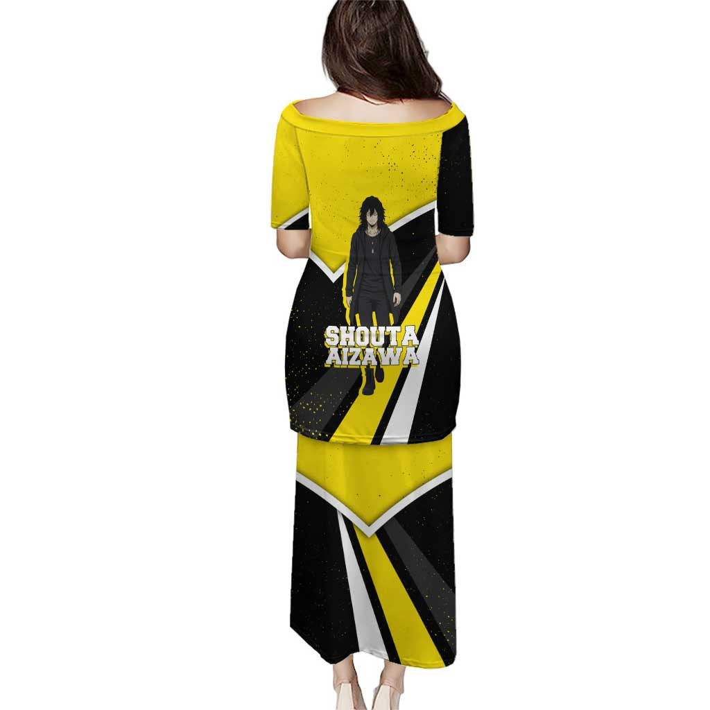 Shouta Aizawa My Hero Academia Puletasi Anime Grunge Splatter Graphic Style