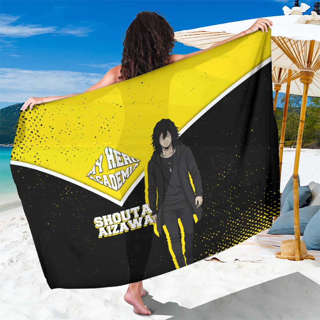 Shouta Aizawa My Hero Academia Sarong Anime Grunge Splatter Graphic Style