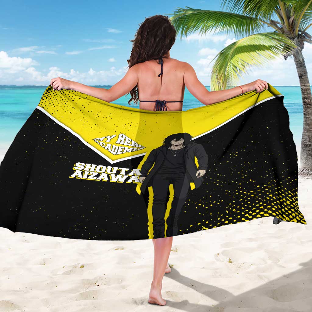 Shouta Aizawa My Hero Academia Sarong Anime Grunge Splatter Graphic Style