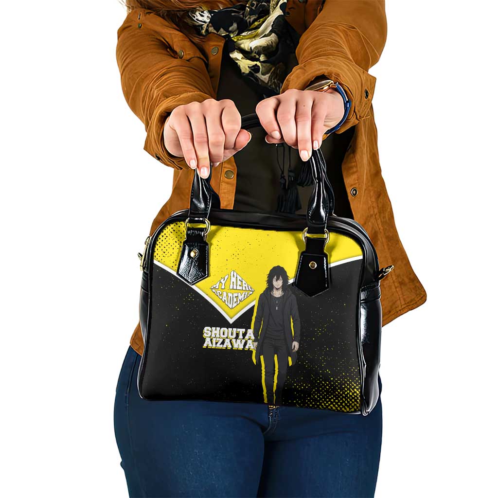 Shouta Aizawa My Hero Academia Shoulder Handbag Anime Grunge Splatter Graphic Style