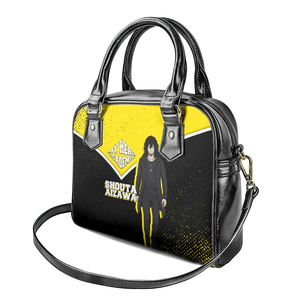 Shouta Aizawa My Hero Academia Shoulder Handbag Anime Grunge Splatter Graphic Style