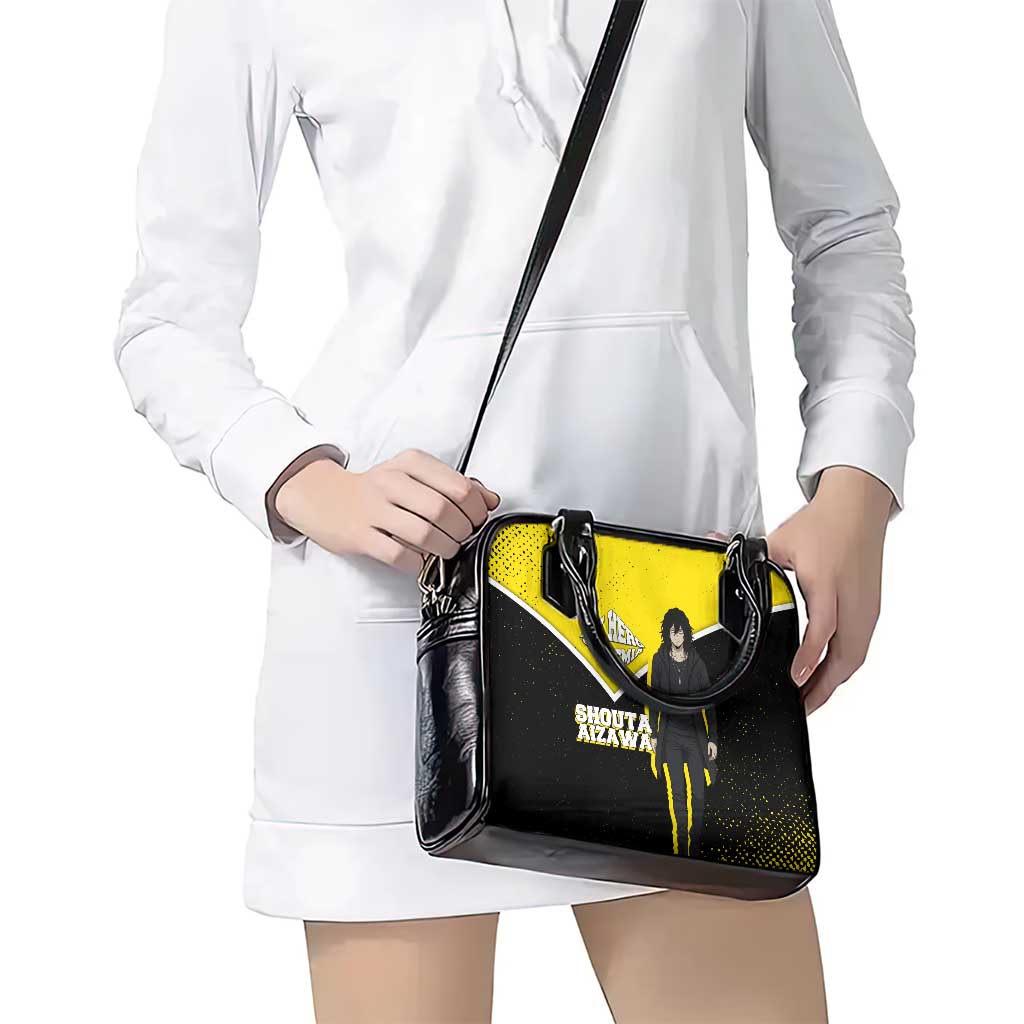 Shouta Aizawa My Hero Academia Shoulder Handbag Anime Grunge Splatter Graphic Style