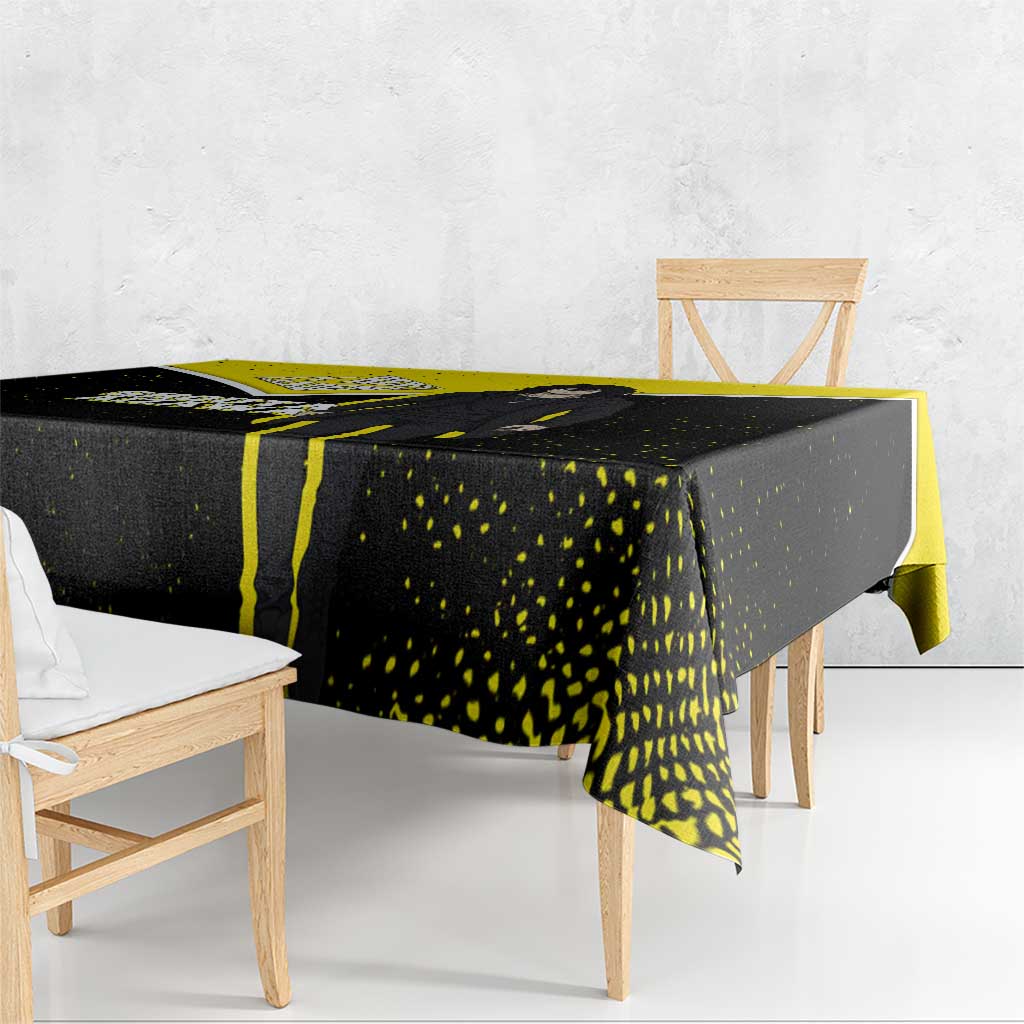 Shouta Aizawa My Hero Academia Tablecloth Anime Grunge Splatter Graphic Style