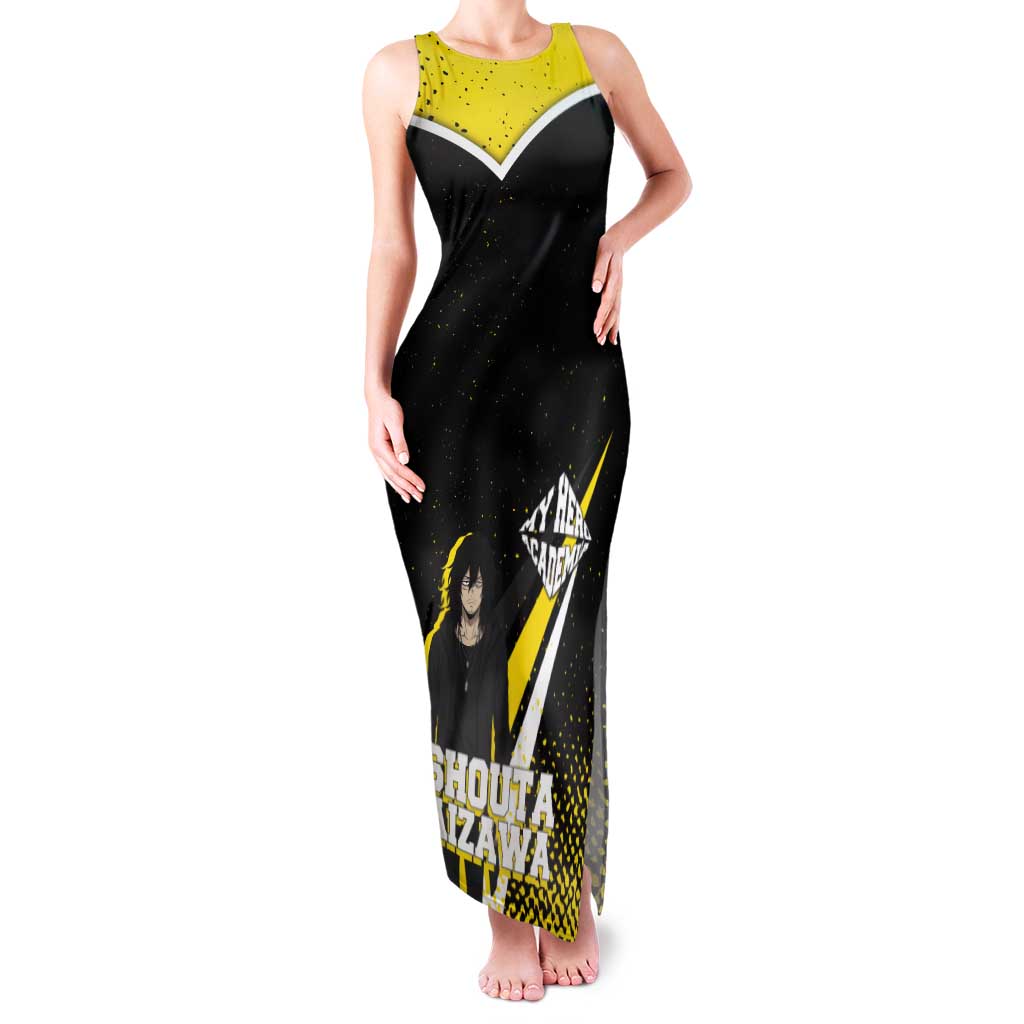 Shouta Aizawa My Hero Academia Tank Maxi Dress Anime Grunge Splatter Graphic Style
