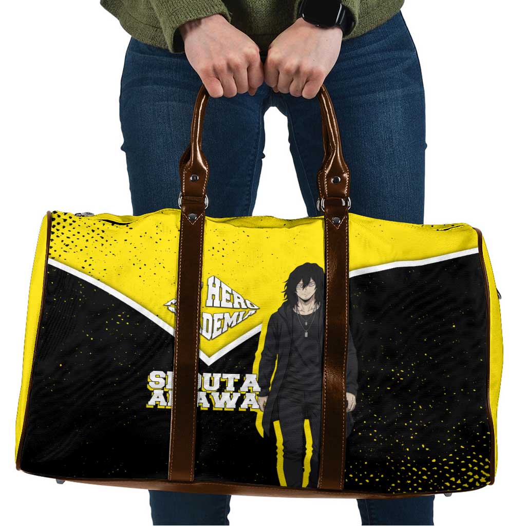 Shouta Aizawa My Hero Academia Travel Bag Anime Grunge Splatter Graphic Style
