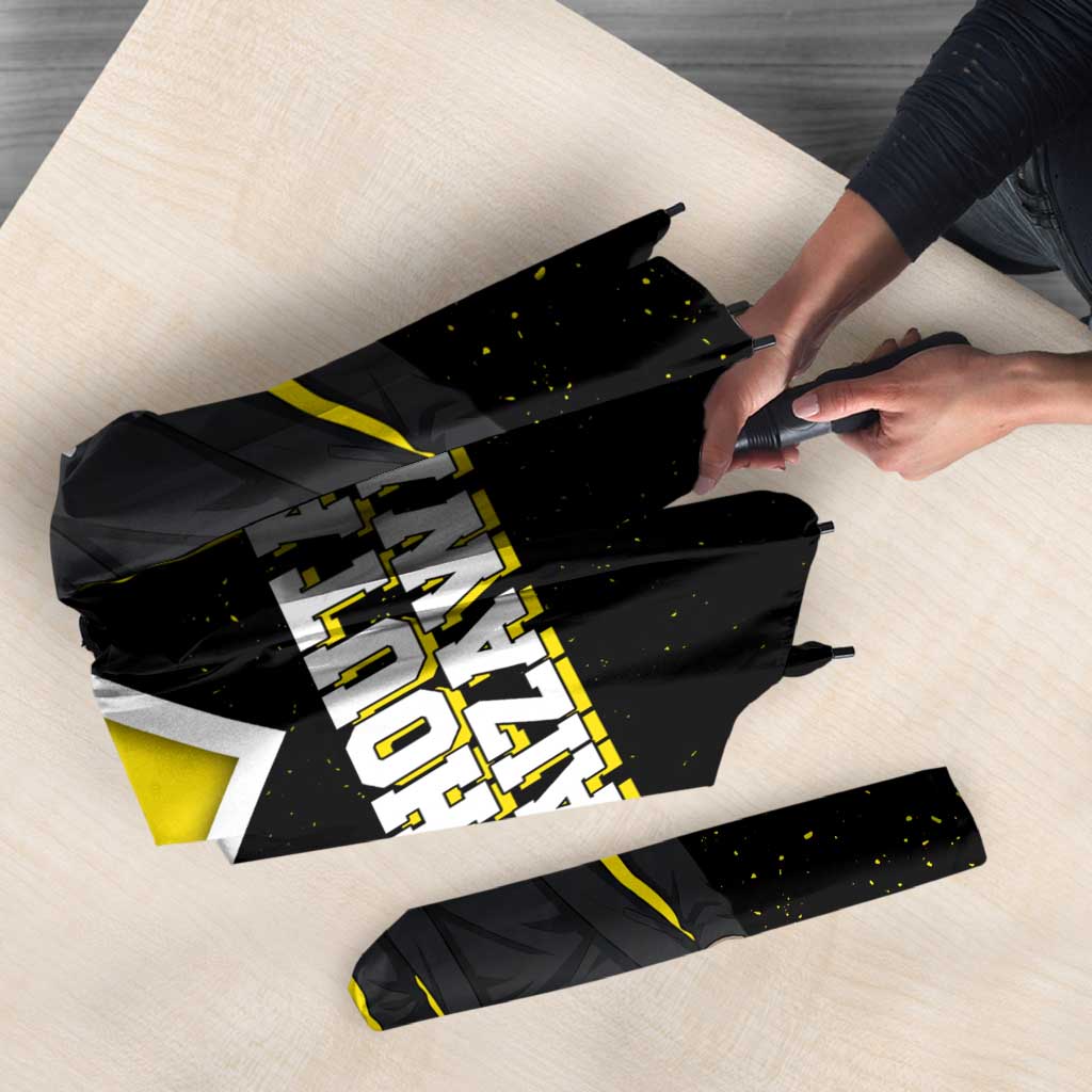 Shouta Aizawa My Hero Academia Umbrella Anime Grunge Splatter Graphic Style