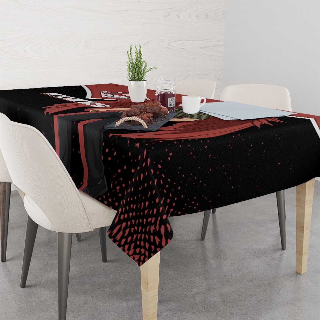 Hawks My Hero Academia Tablecloth Anime Grunge Splatter Graphic Style
