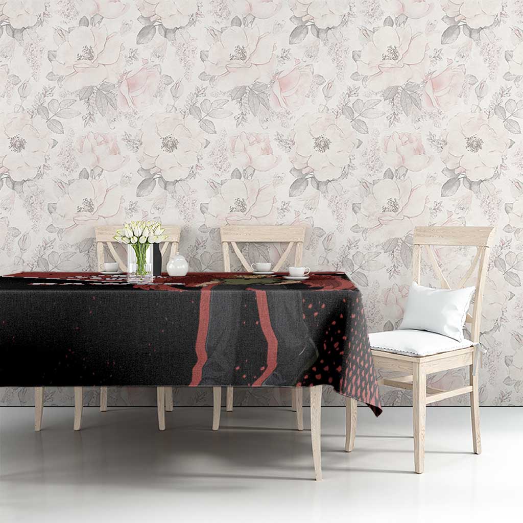 Hawks My Hero Academia Tablecloth Anime Grunge Splatter Graphic Style
