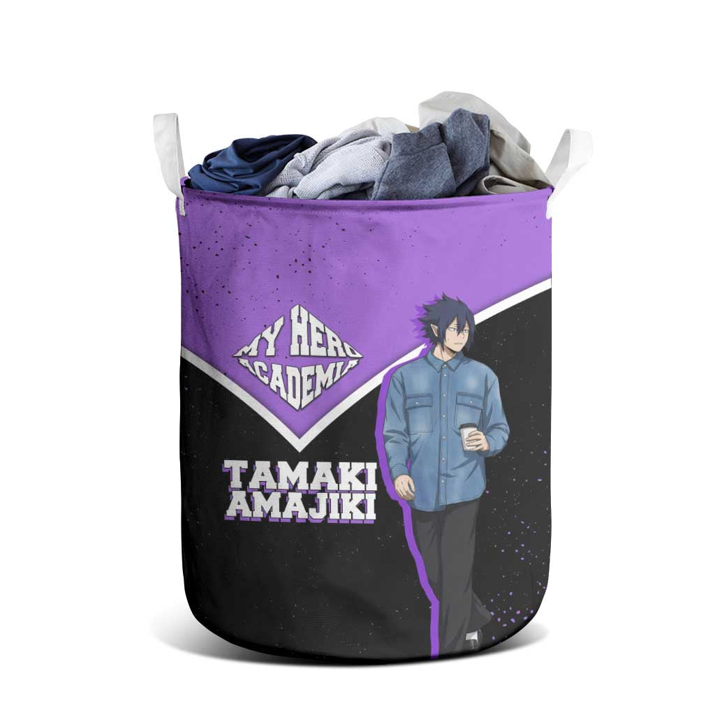 Tamaki Amajiki My Hero Academia Laundry Basket Anime Grunge Splatter Graphic Style