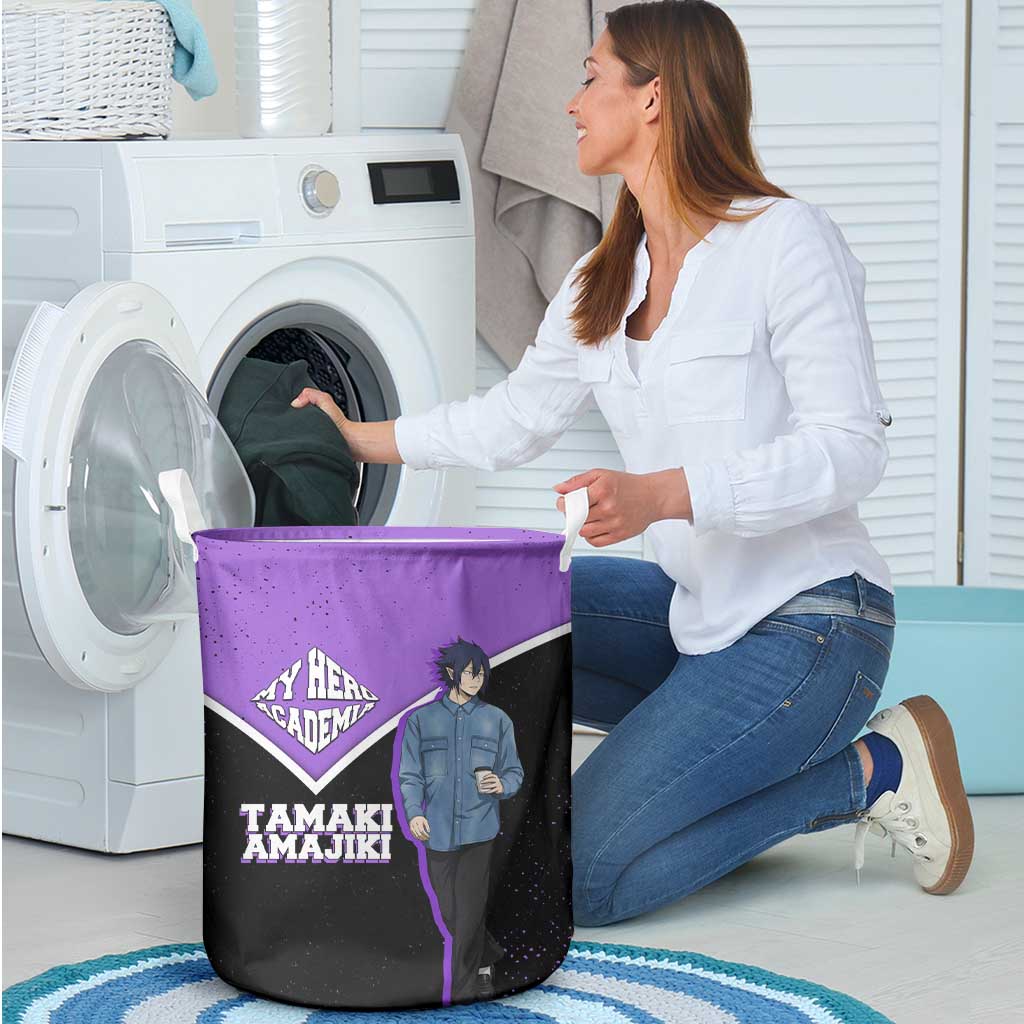 Tamaki Amajiki My Hero Academia Laundry Basket Anime Grunge Splatter Graphic Style