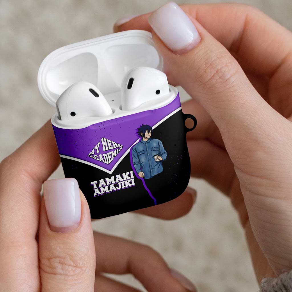 Tamaki Amajiki My Hero Academia AirPods Case Anime Grunge Splatter Graphic Style