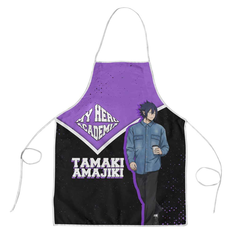 Tamaki Amajiki My Hero Academia Apron Anime Grunge Splatter Graphic Style