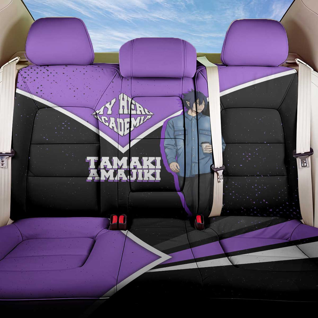 Tamaki Amajiki My Hero Academia Back Car Seat Cover Anime Grunge Splatter Graphic Style