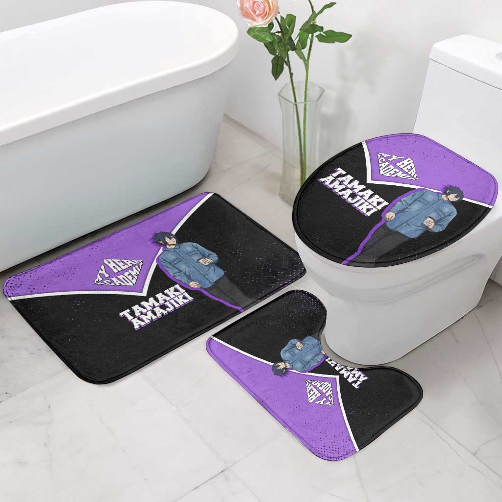 Tamaki Amajiki My Hero Academia Bathroom Set Anime Grunge Splatter Graphic Style