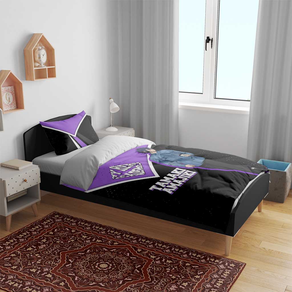 Tamaki Amajiki My Hero Academia Bedding Set Anime Grunge Splatter Graphic Style