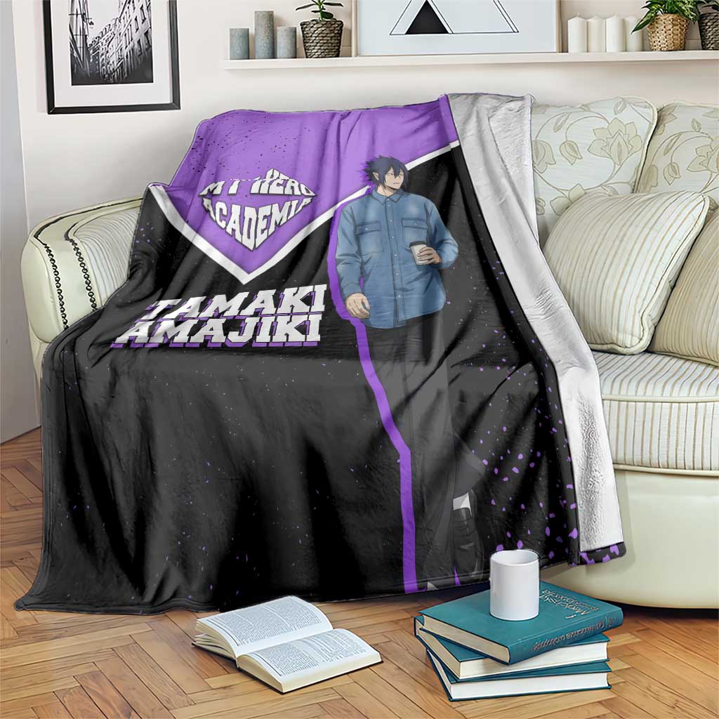 Tamaki Amajiki My Hero Academia Blanket Anime Grunge Splatter Graphic Style